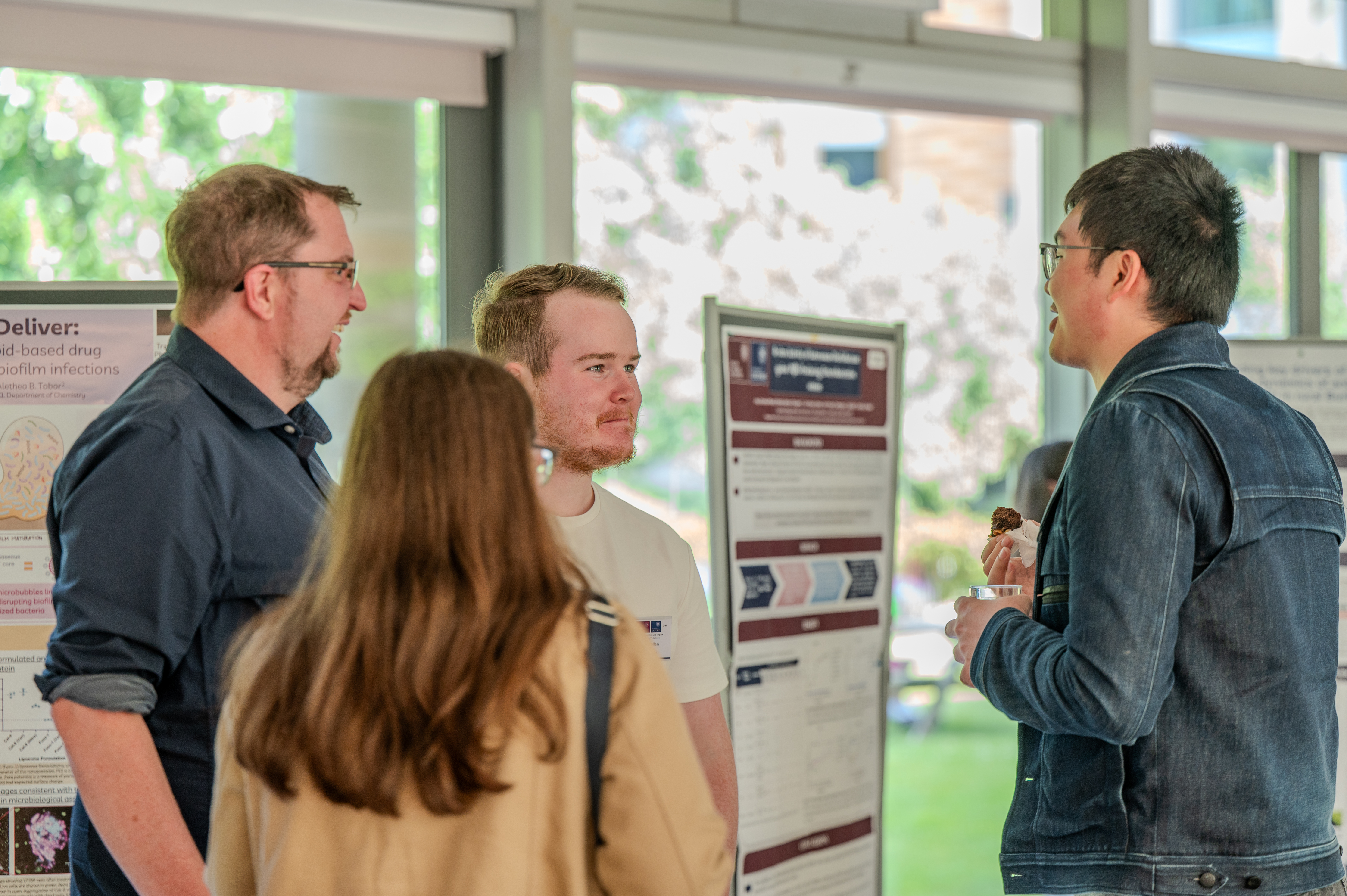 Team members at the 2025 Research Symposium
